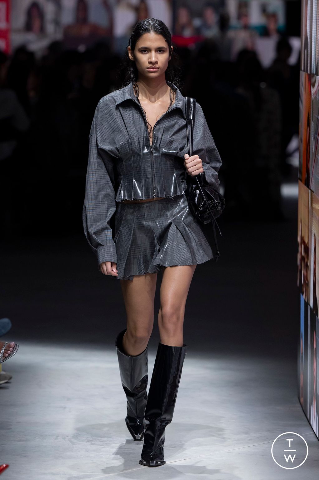 Fashion Week Milan Fall/Winter 2024 look 14 from the DIESEL collection 女装