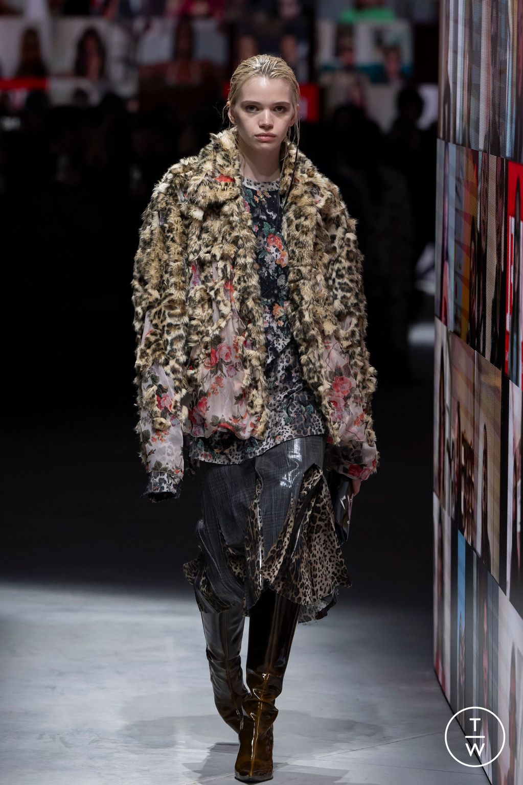Fashion Week Milan Fall/Winter 2024 look 15 from the DIESEL collection 女装