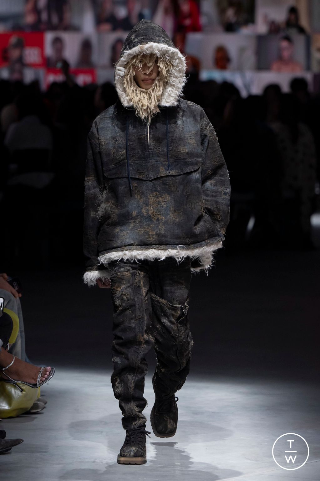 Fashion Week Milan Fall/Winter 2024 look 36 from the DIESEL collection womenswear