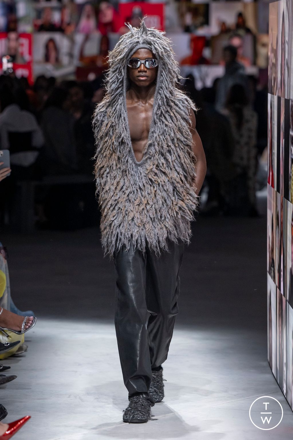 Fashion Week Milan Fall/Winter 2024 look 42 from the DIESEL collection 女装