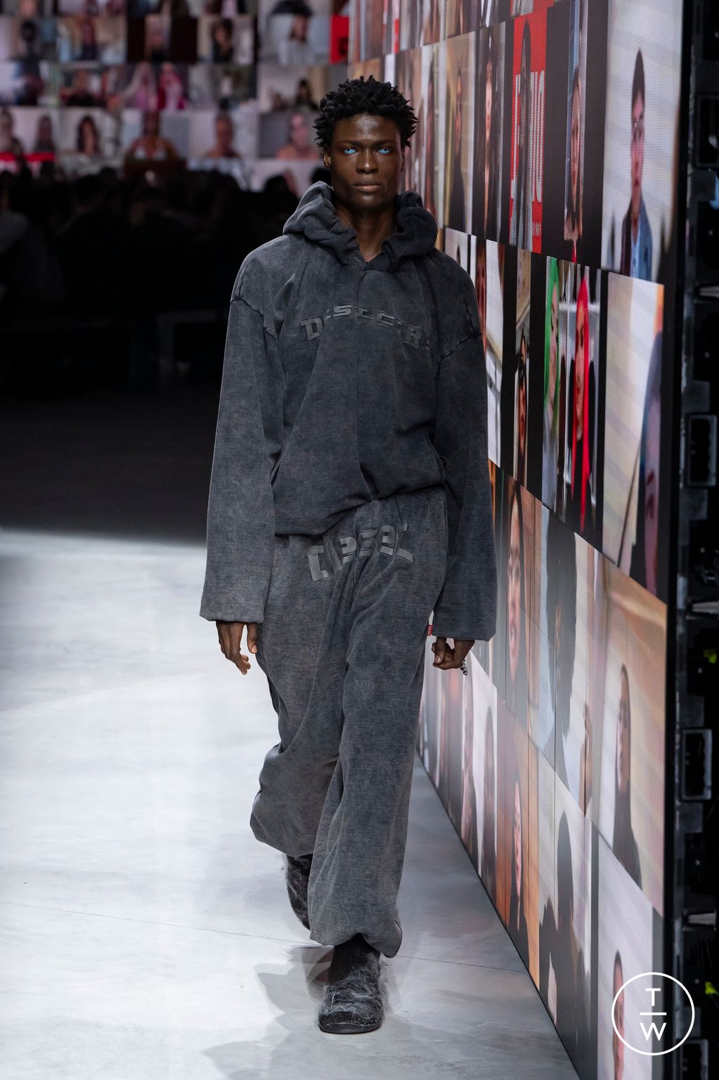Fashion Week Milan Fall/Winter 2024 look 44 from the DIESEL collection 女装