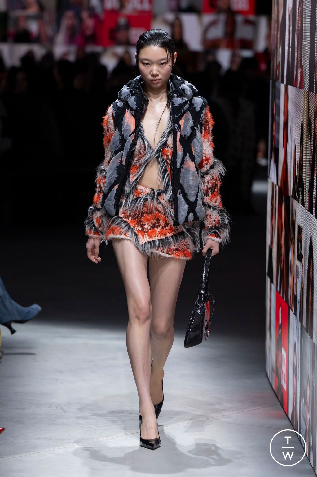 Fashion Week Milan Fall/Winter 2024 look 57 from the DIESEL collection 女装