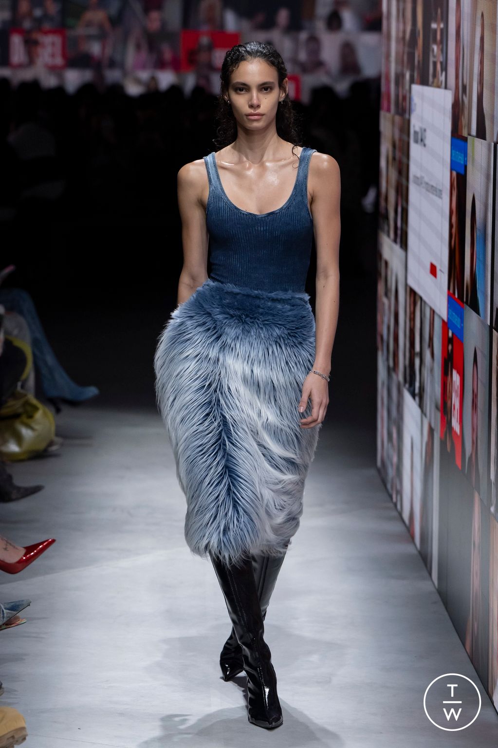 Fashion Week Milan Fall/Winter 2024 look 64 de la collection DIESEL womenswear