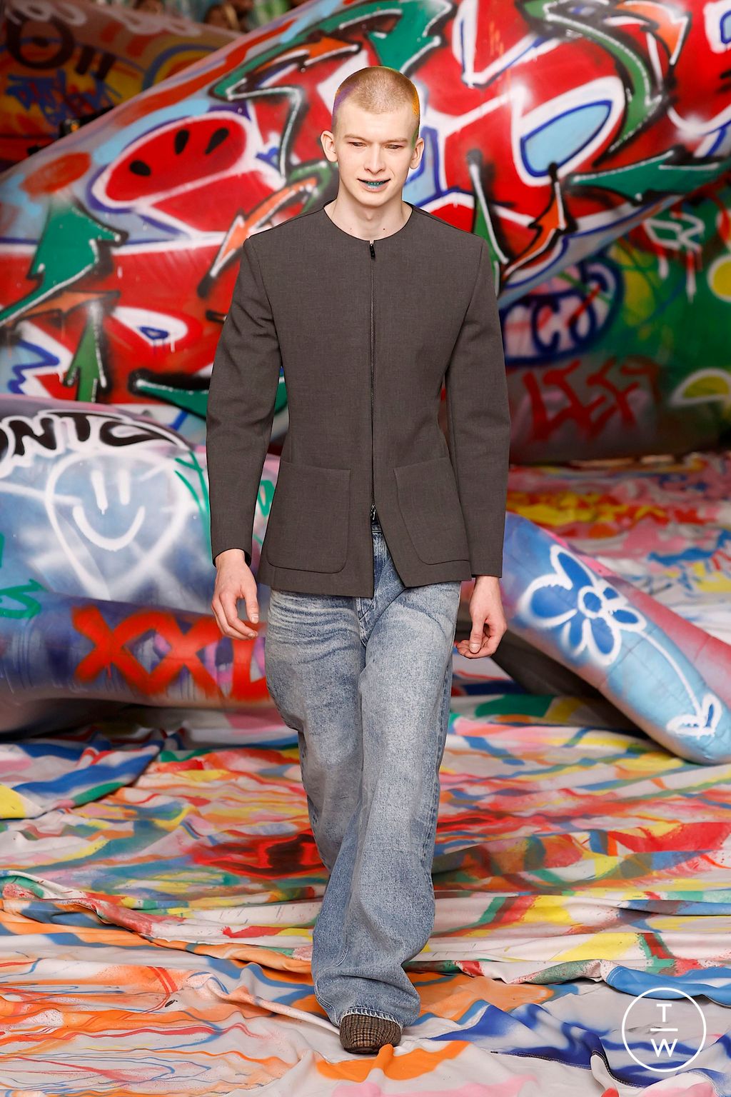 Fashion Week Milan Fall/Winter 2025 look 4 from the DIESEL collection womenswear