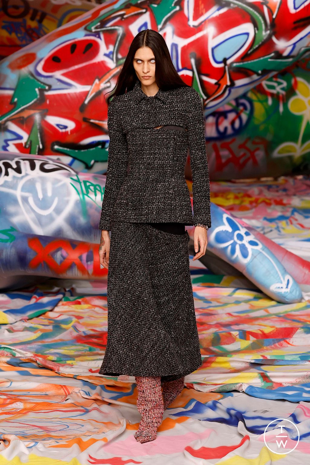 Fashion Week Milan Fall/Winter 2025 look 8 from the DIESEL collection womenswear