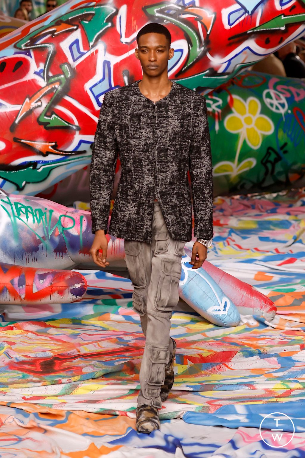 Fashion Week Milan Fall/Winter 2025 look 10 from the DIESEL collection womenswear