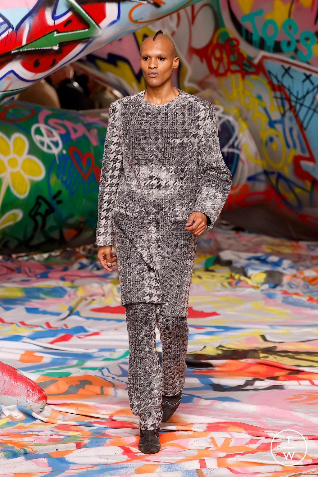 Fashion Week Milan Fall/Winter 2025 look 12 from the DIESEL collection womenswear