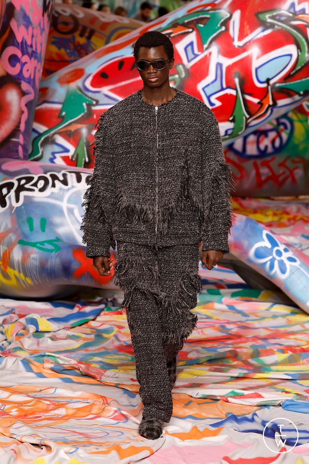 Fashion Week Milan Fall/Winter 2025 look 24 from the DIESEL collection womenswear
