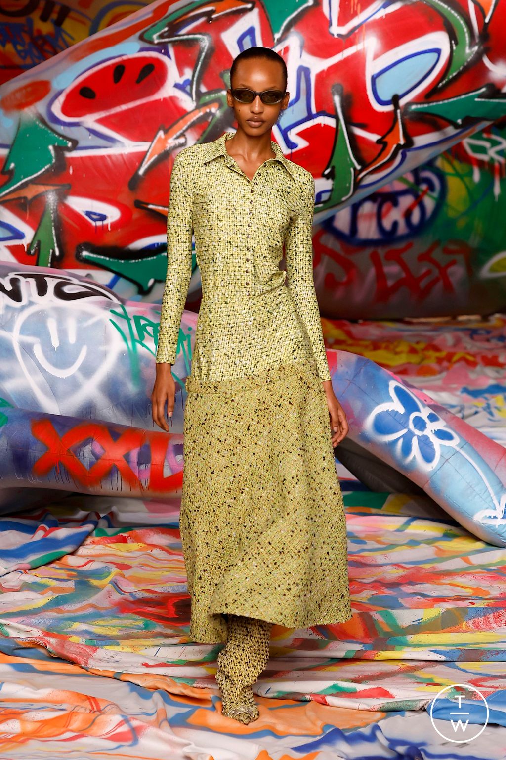 Fashion Week Milan Fall/Winter 2025 look 27 from the DIESEL collection womenswear