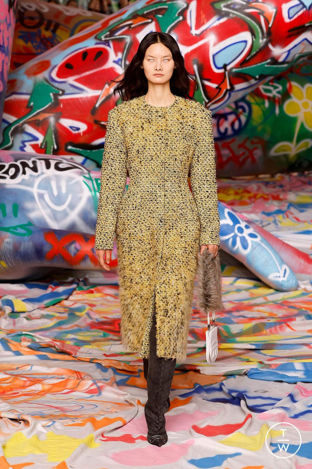 Fashion Week Milan Fall/Winter 2025 look 29 from the DIESEL collection womenswear