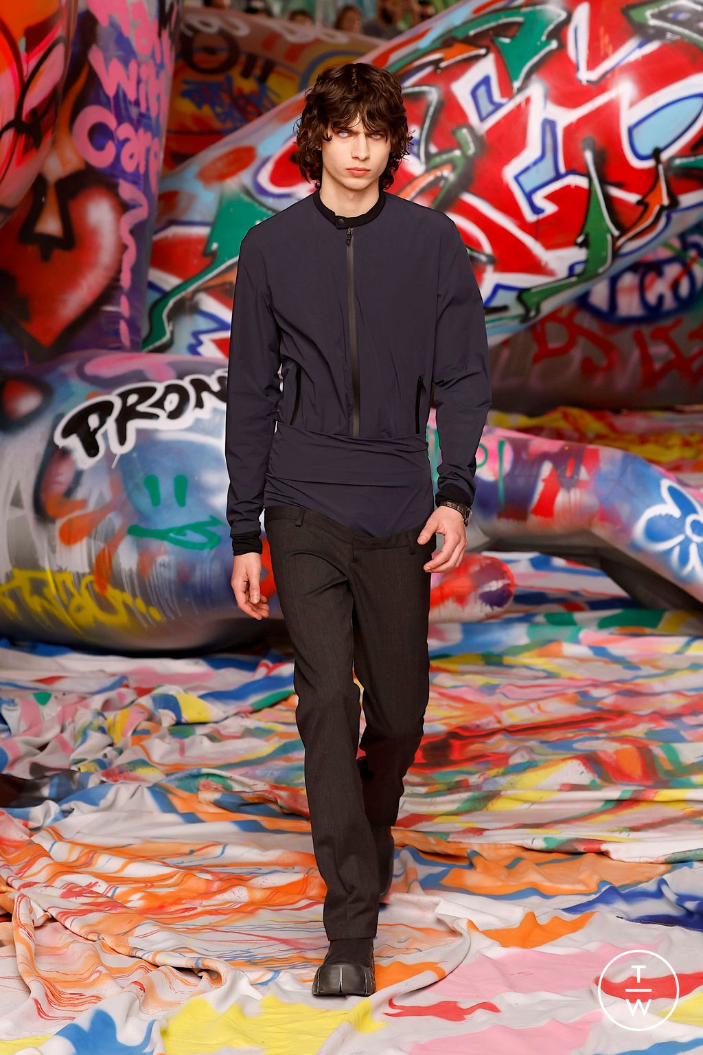 Fashion Week Milan Fall/Winter 2025 look 31 from the DIESEL collection womenswear