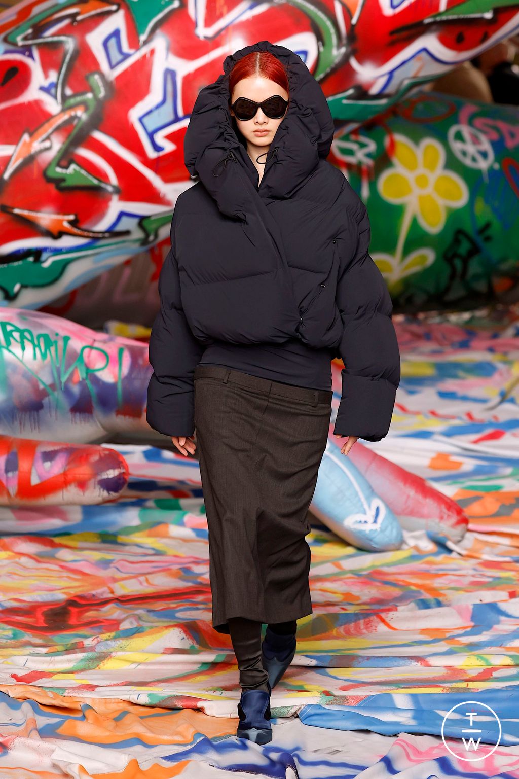 Fashion Week Milan Fall/Winter 2025 look 32 de la collection DIESEL womenswear