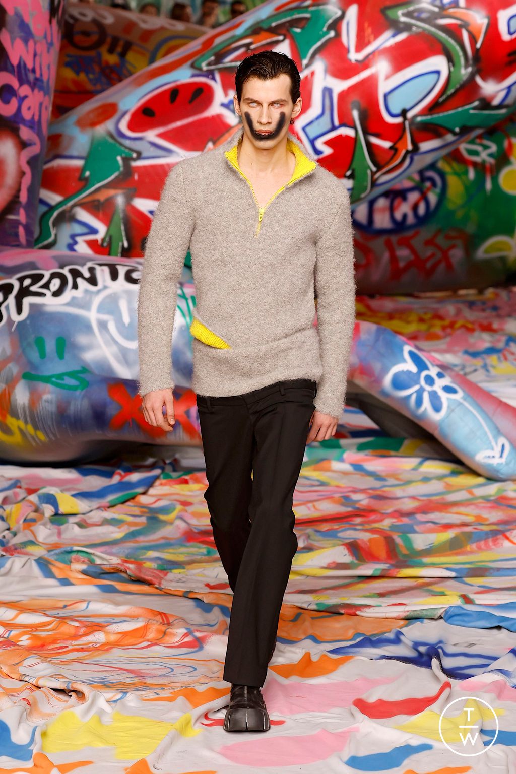 Fashion Week Milan Fall/Winter 2025 look 39 from the DIESEL collection womenswear