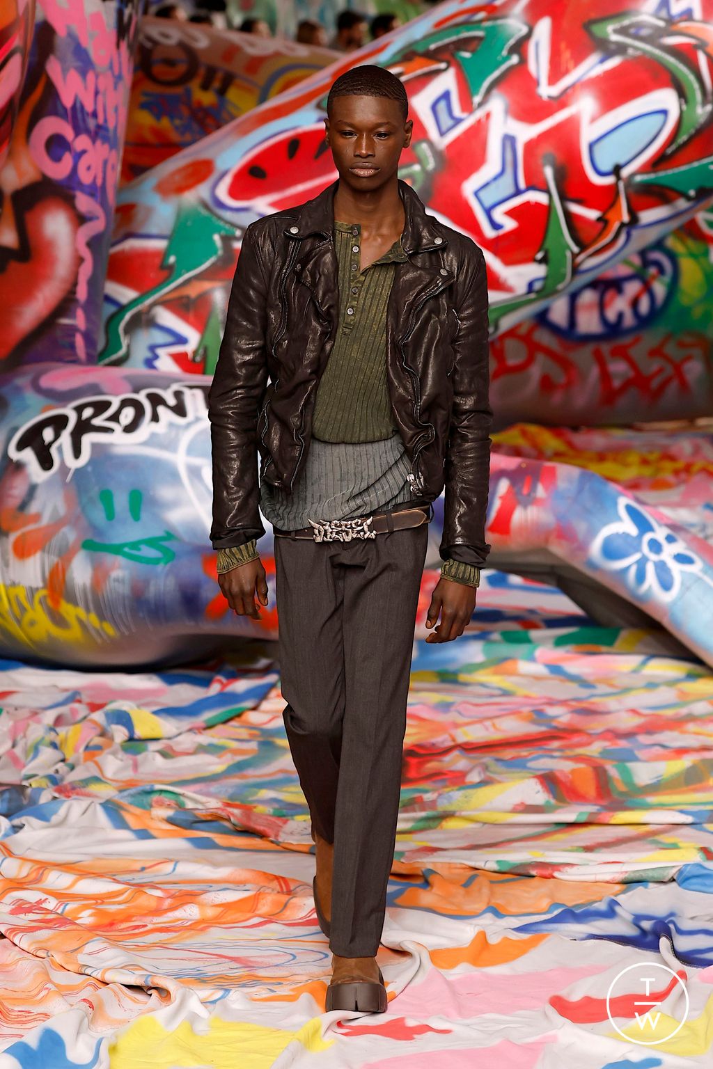 Fashion Week Milan Fall/Winter 2025 look 42 from the DIESEL collection womenswear