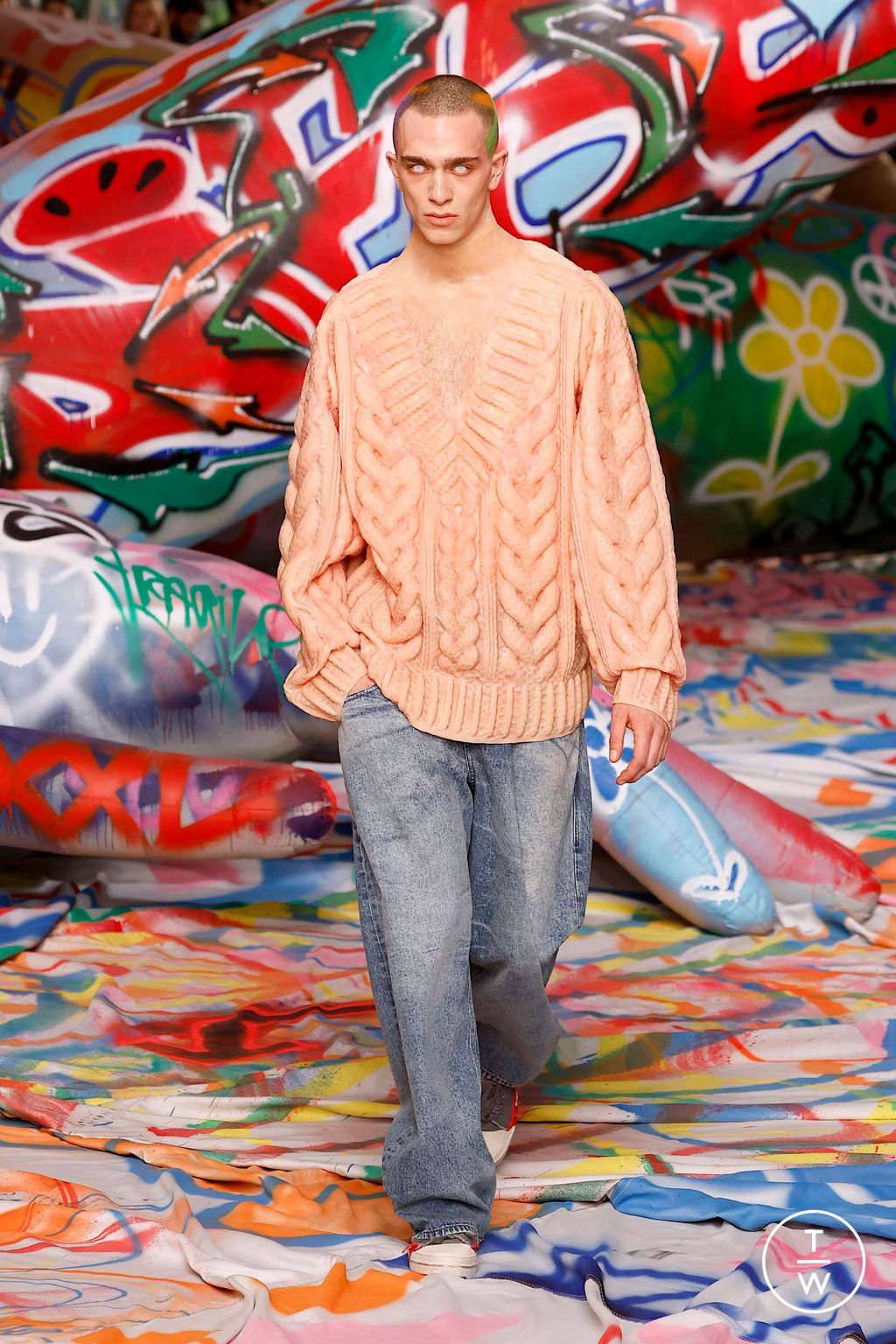 Fashion Week Milan Fall/Winter 2025 look 48 from the DIESEL collection womenswear