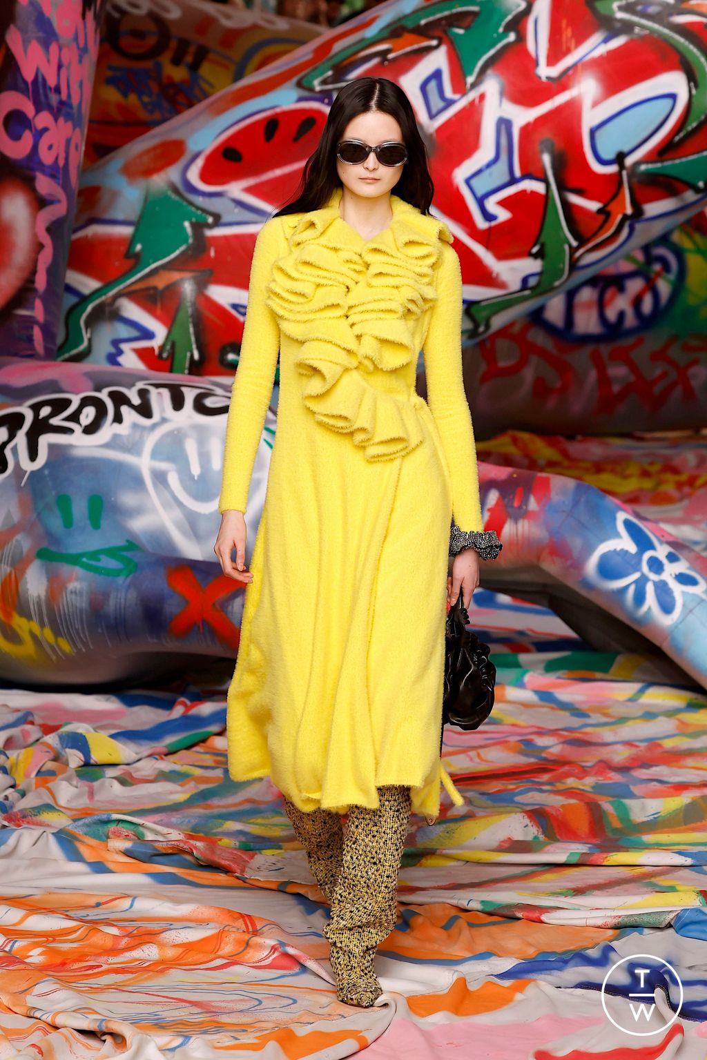 Fashion Week Milan Fall/Winter 2025 look 49 from the DIESEL collection womenswear