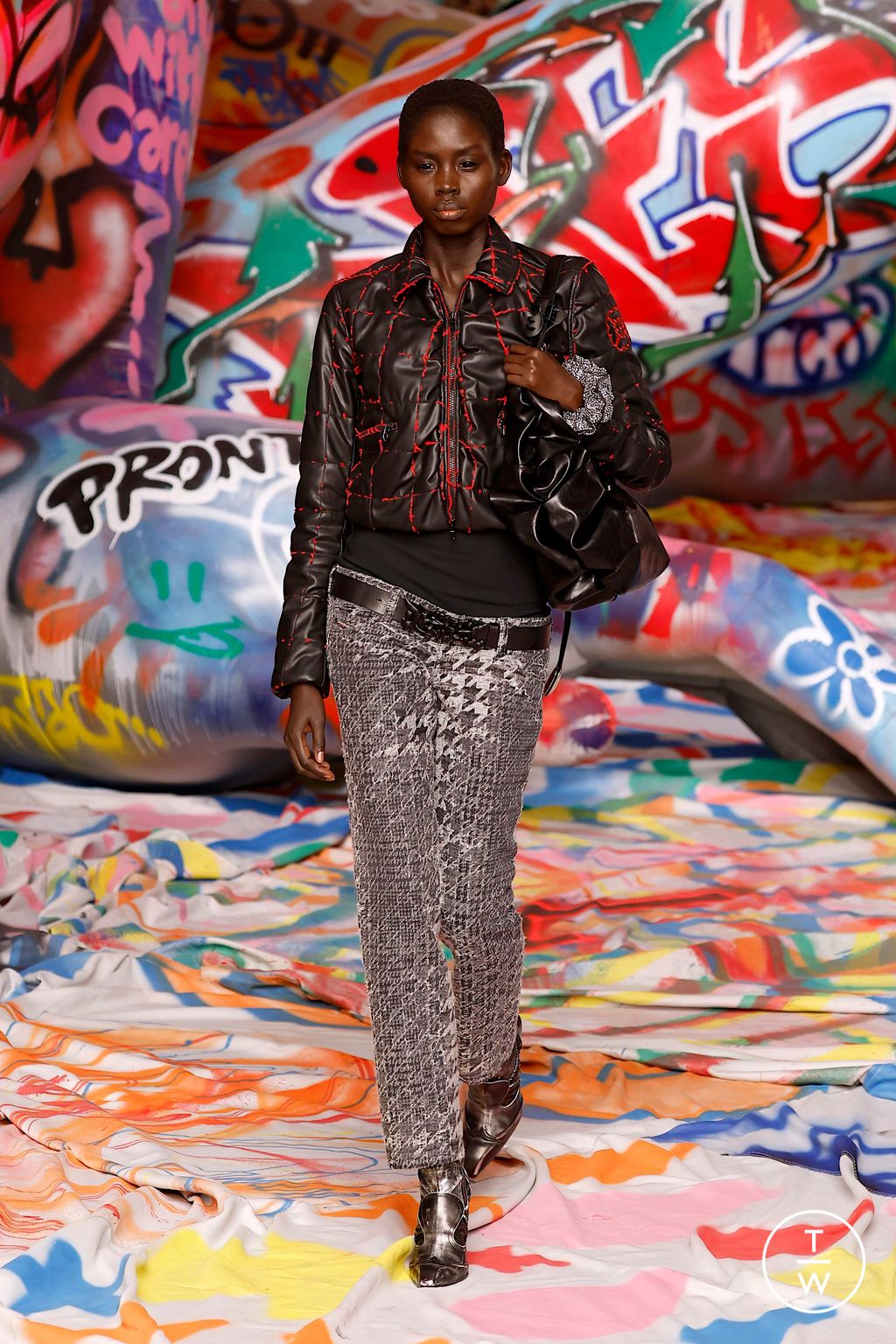 Fashion Week Milan Fall/Winter 2025 look 53 from the DIESEL collection womenswear