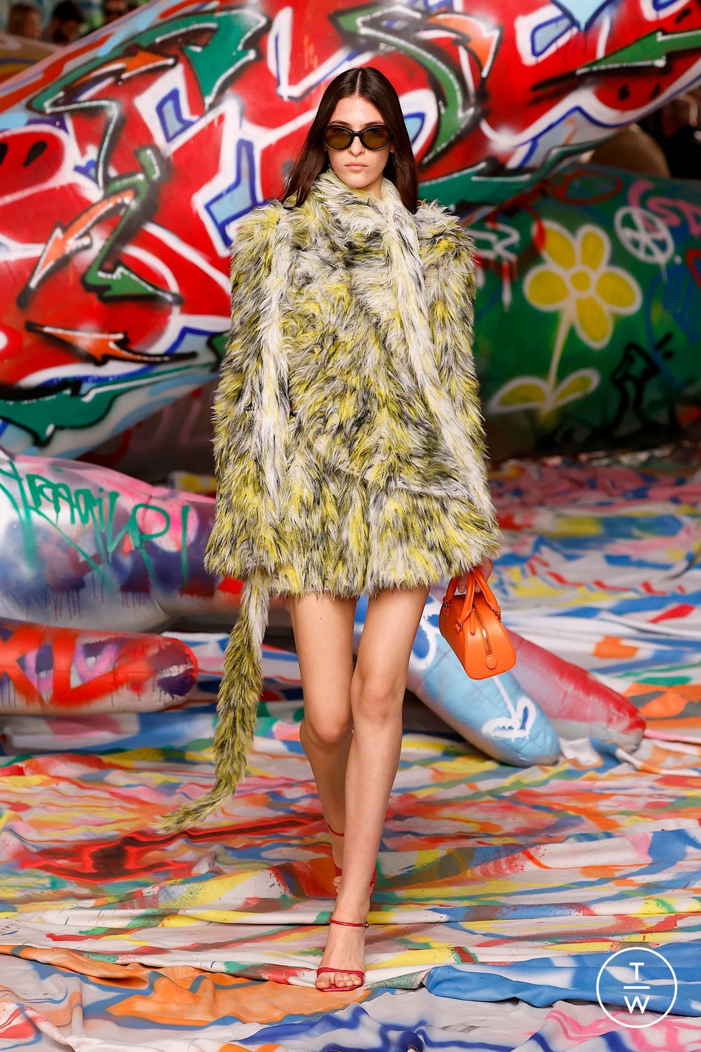 Fashion Week Milan Fall/Winter 2025 look 54 from the DIESEL collection womenswear