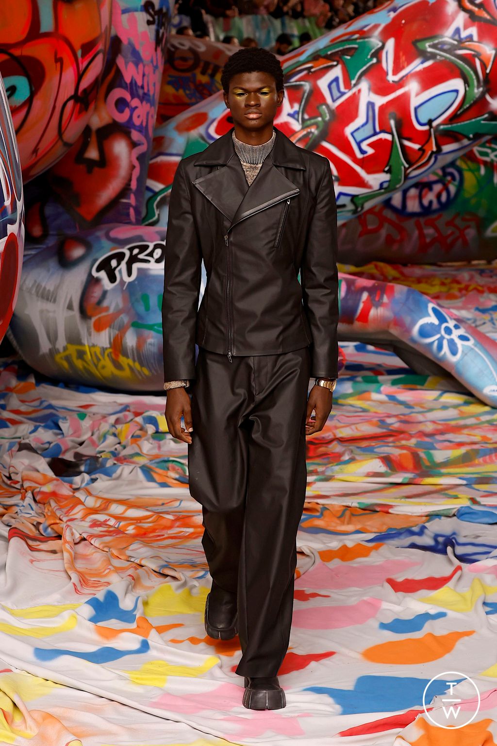 Fashion Week Milan Fall/Winter 2025 look 60 from the DIESEL collection womenswear