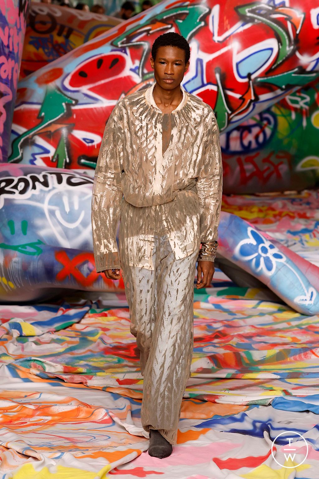 Fashion Week Milan Fall/Winter 2025 look 64 from the DIESEL collection womenswear