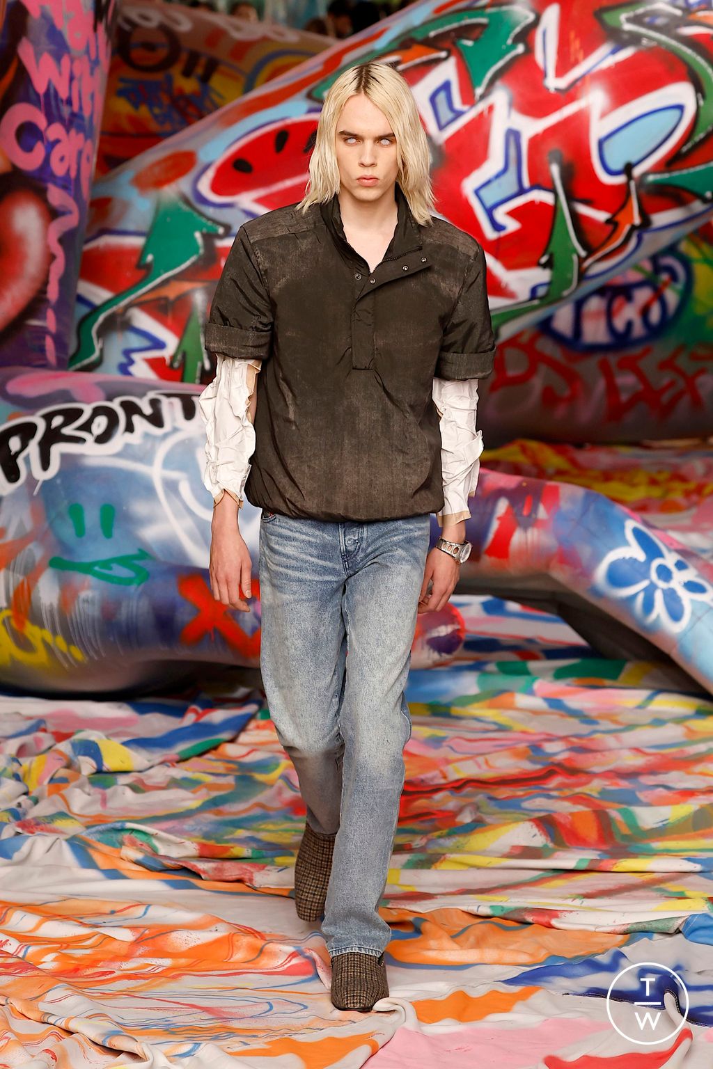 Fashion Week Milan Fall/Winter 2025 look 73 from the DIESEL collection womenswear