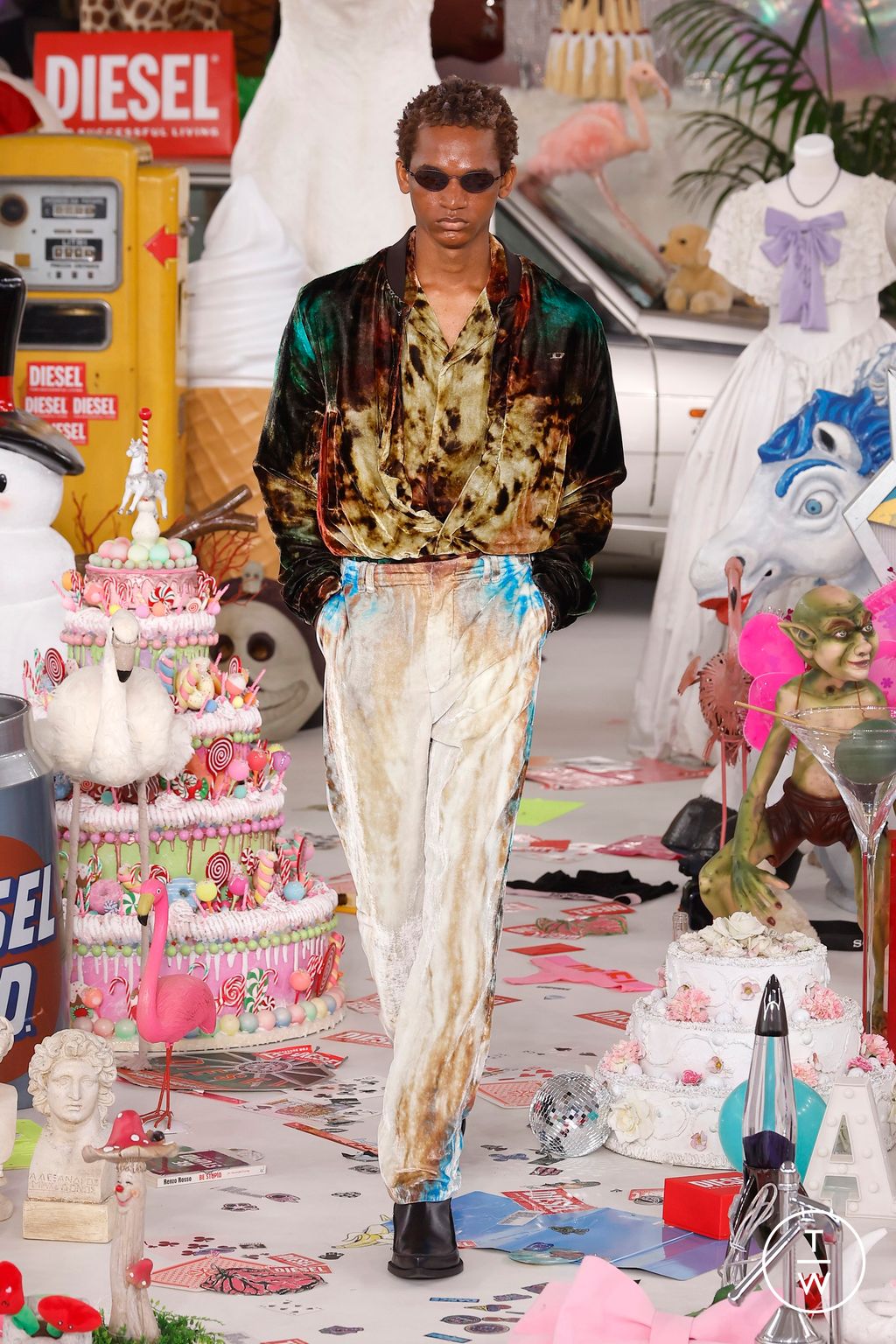 Fashion Week Milan Fall/Winter 2026 look 41 de la collection DIESEL womenswear