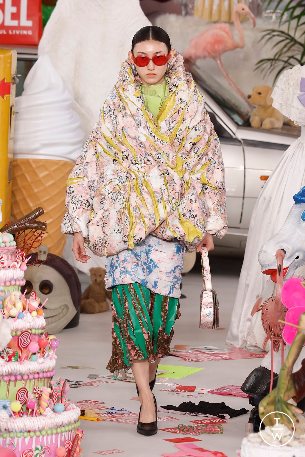 Fashion Week Milan Fall/Winter 2026 look 65 from the DIESEL collection womenswear