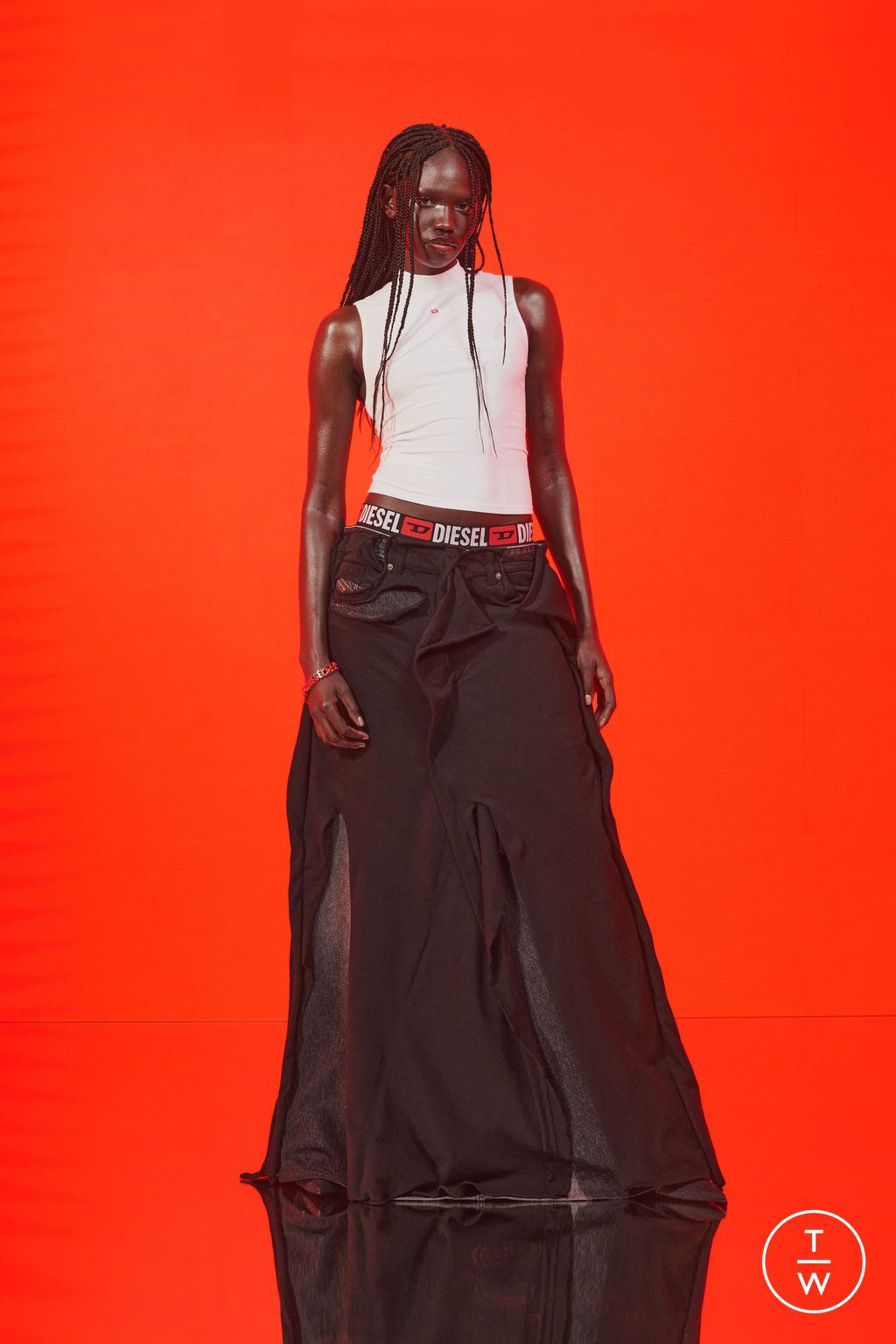 Fashion Week Milan Pre-Fall 2023 look 46 from the DIESEL collection 女装