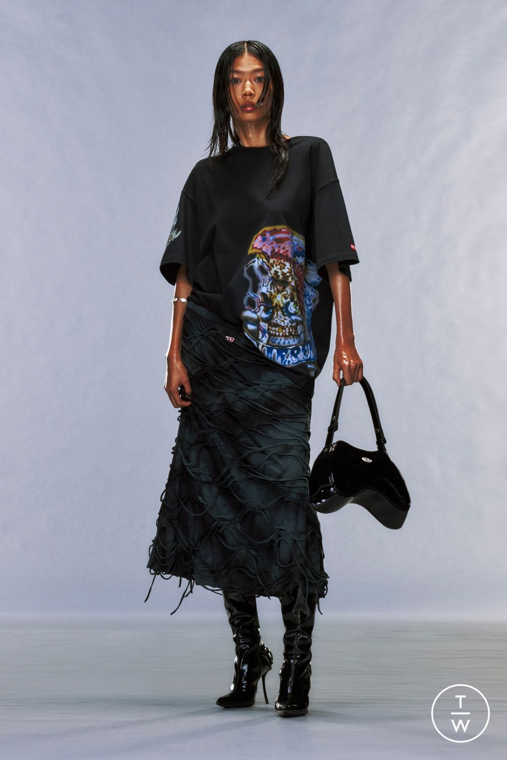 Fashion Week Milan Pre-Fall 2024 look 11 de la collection DIESEL womenswear