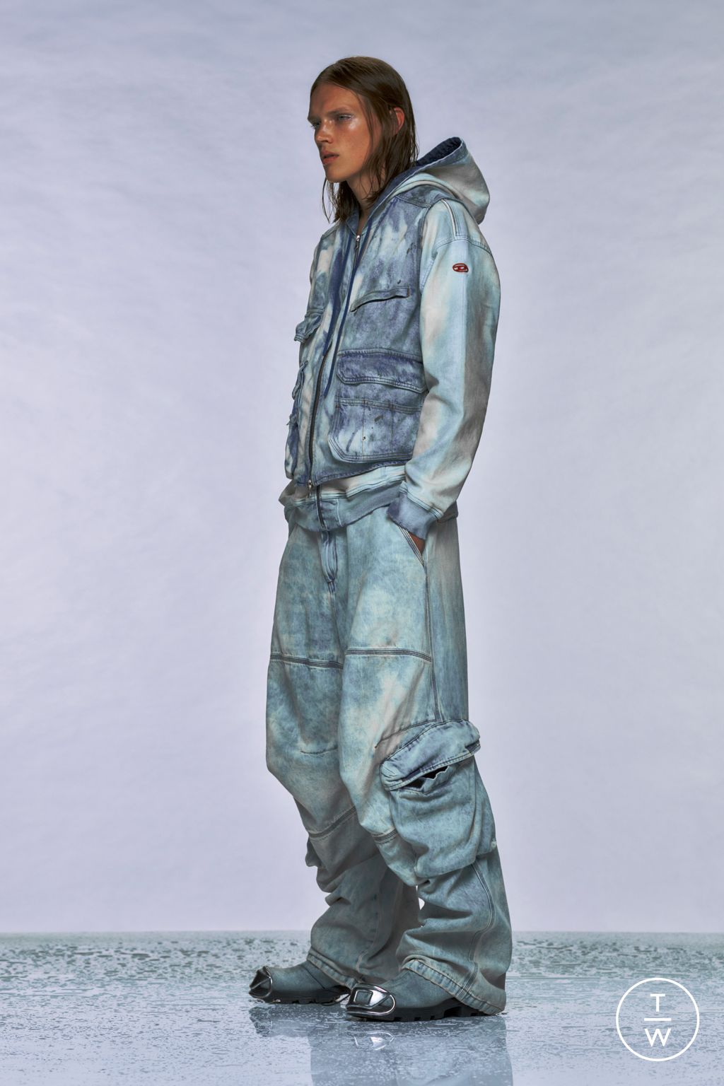 Fashion Week Milan Pre-Fall 2024 look 22 from the DIESEL collection 女装