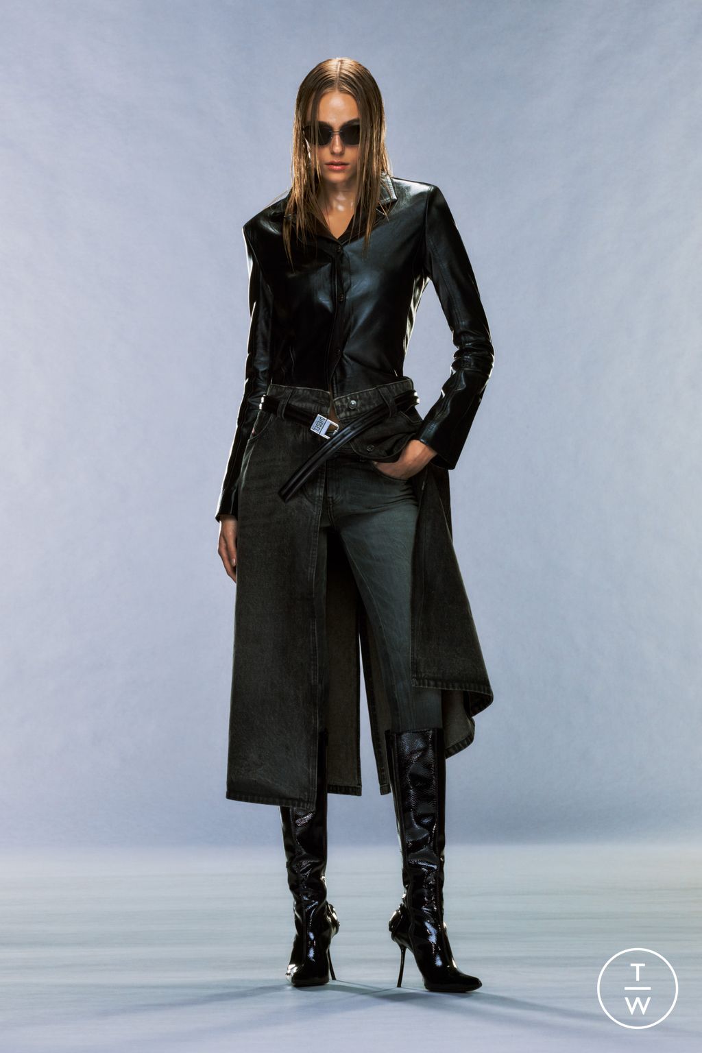 Fashion Week Milan Pre-Fall 2024 look 9 from the DIESEL collection womenswear