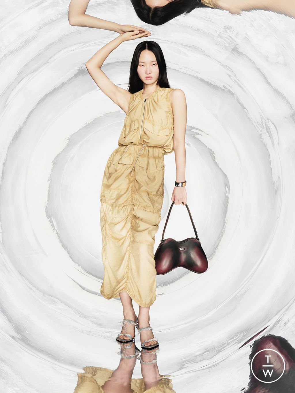 Fashion Week Milan Pre-Fall 2025 look 11 de la collection DIESEL womenswear