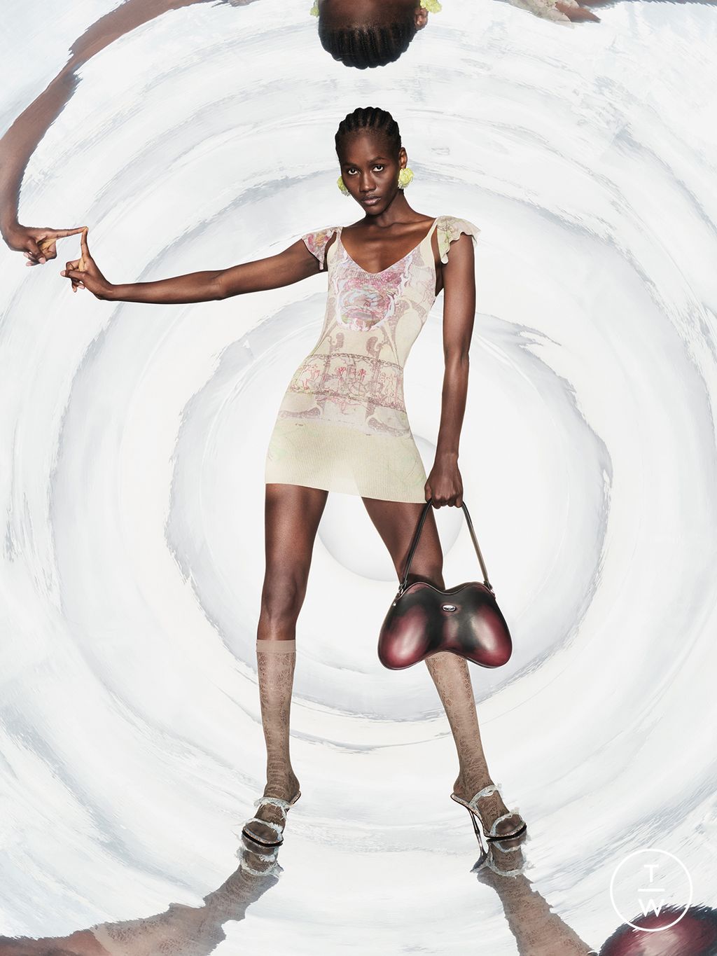 Fashion Week Milan Pre-Fall 2025 look 15 from the DIESEL collection womenswear