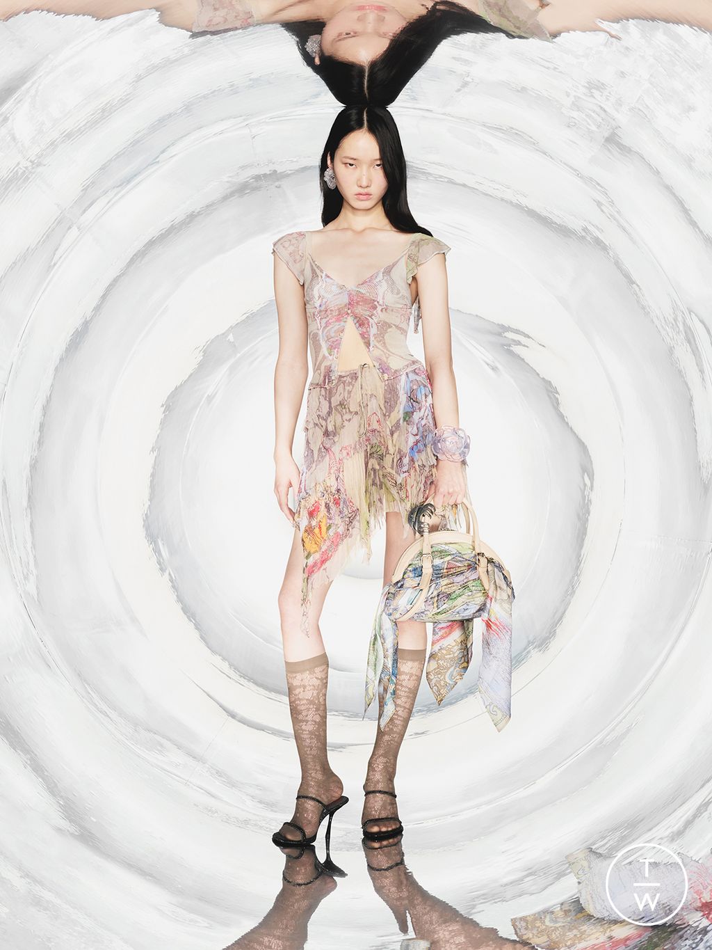 Fashion Week Milan Pre-Fall 2025 look 16 from the DIESEL collection womenswear