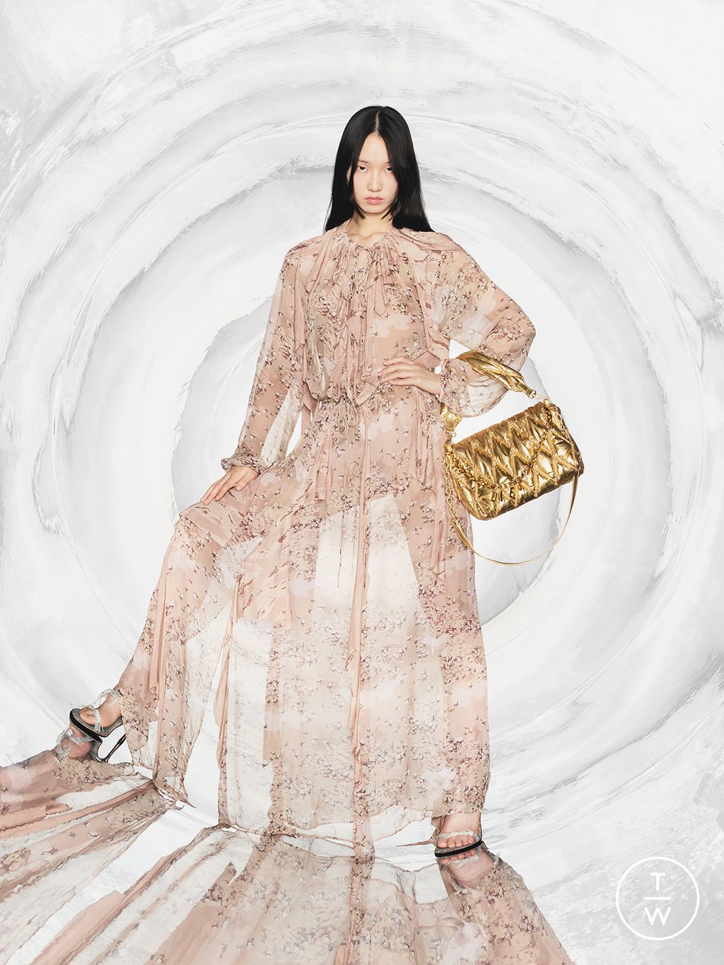 Fashion Week Milan Pre-Fall 2025 look 27 from the DIESEL collection womenswear