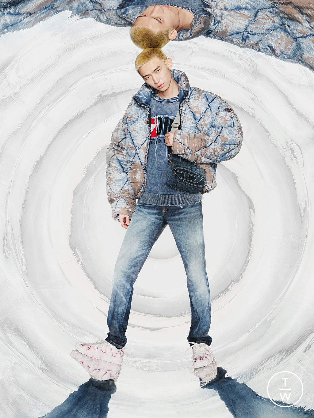 Fashion Week Milan Pre-Fall 2025 look 38 from the DIESEL collection womenswear