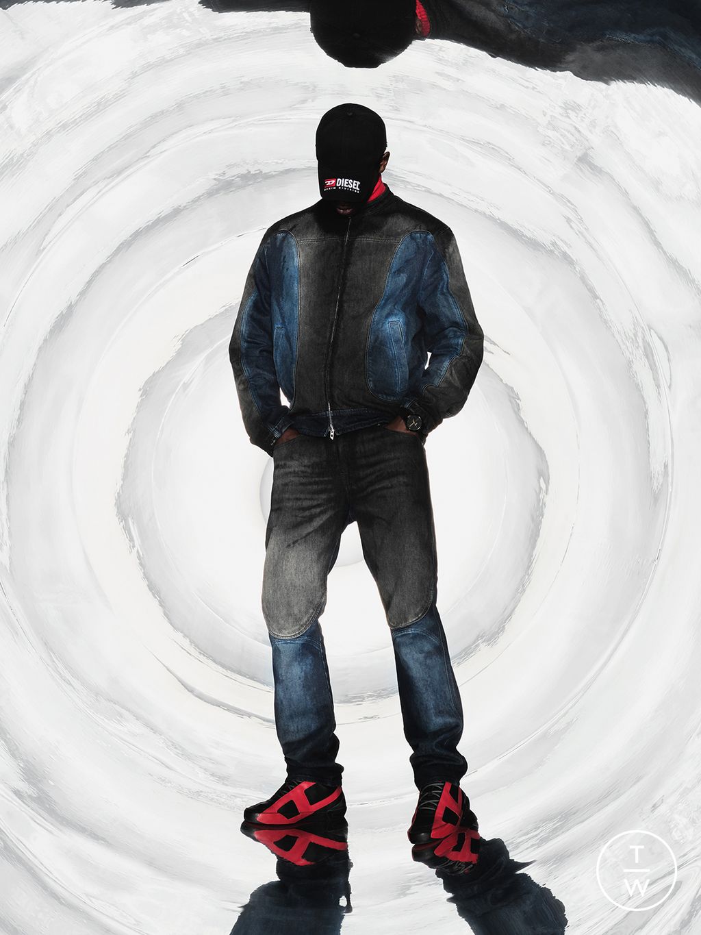 Fashion Week Milan Pre-Fall 2025 look 43 from the DIESEL collection womenswear