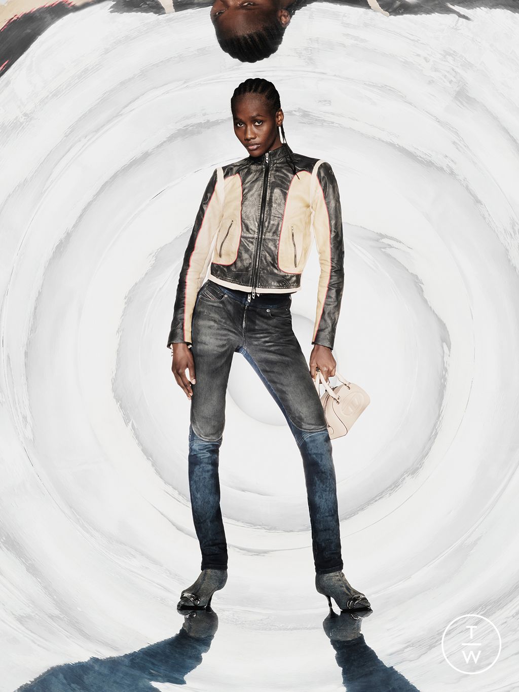 Fashion Week Milan Pre-Fall 2025 look 44 from the DIESEL collection womenswear