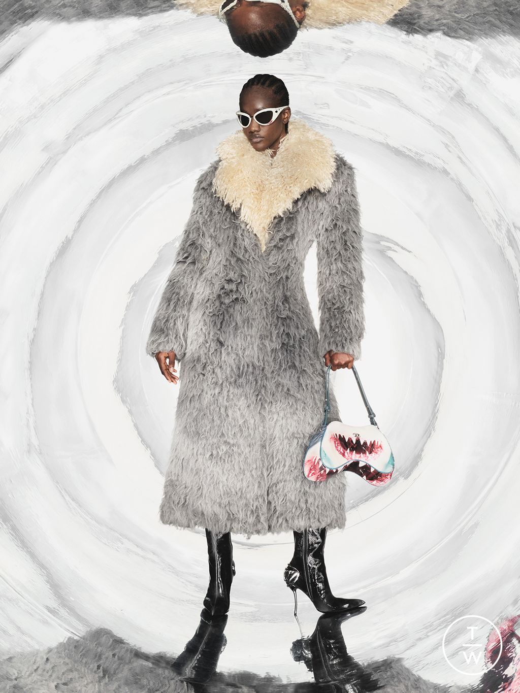 Fashion Week Milan Pre-Fall 2025 look 57 from the DIESEL collection womenswear