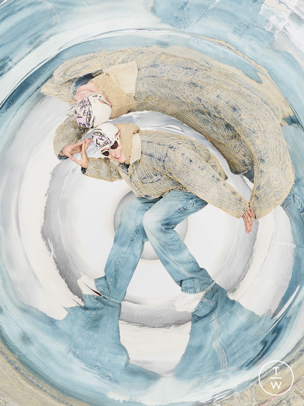 Fashion Week Milan Pre-Fall 2025 look 62 from the DIESEL collection womenswear