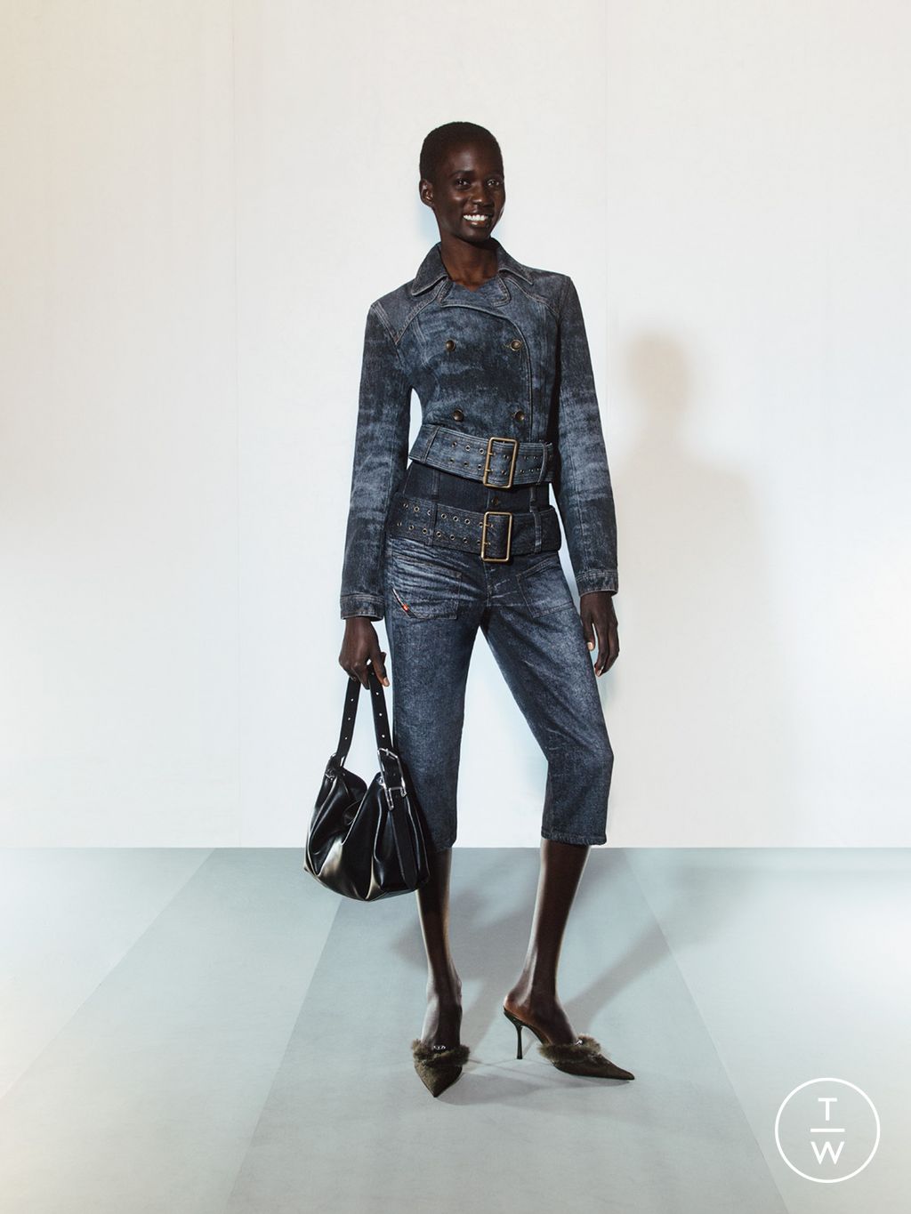 Fashion Week Milan Pre-Fall 2026 look 1 from the DIESEL collection womenswear