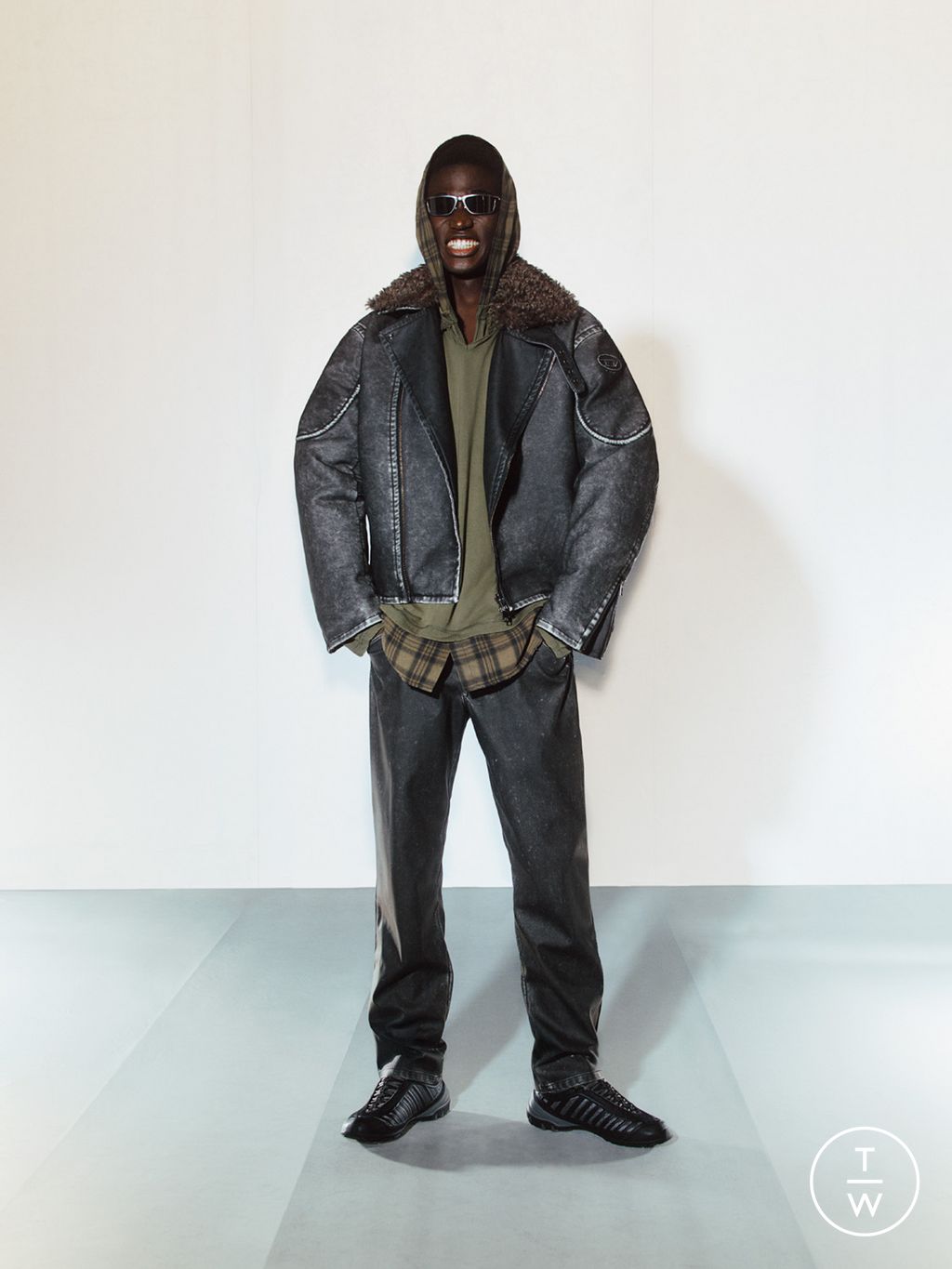 Fashion Week Milan Pre-Fall 2026 look 16 from the DIESEL collection 女装