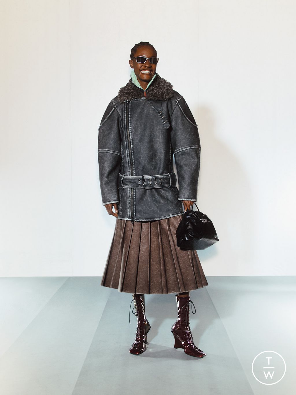 Fashion Week Milan Pre-Fall 2026 look 17 from the DIESEL collection womenswear