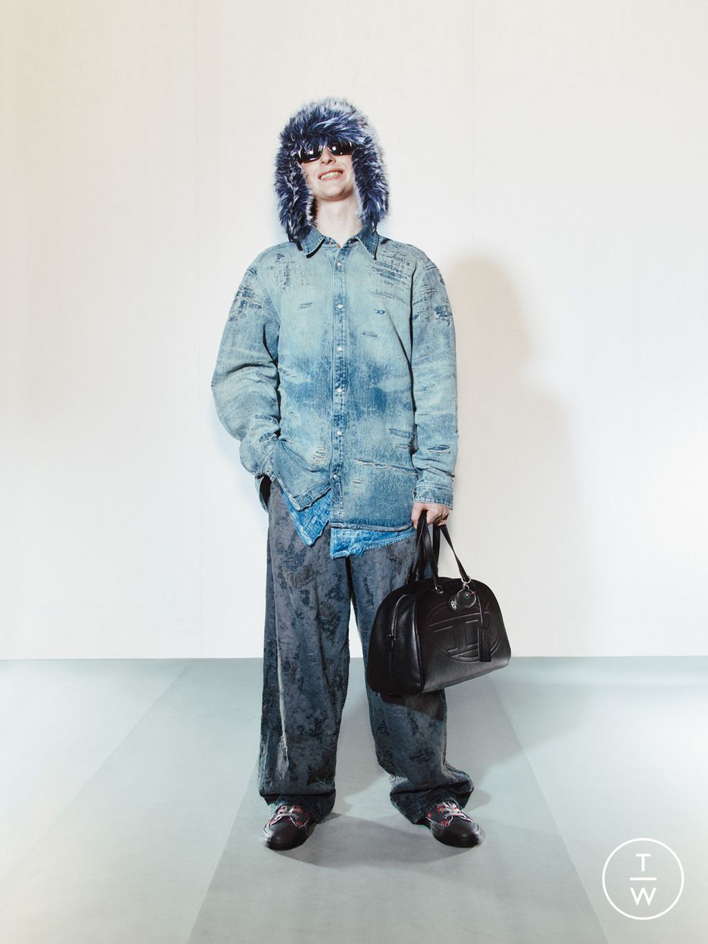 Fashion Week Milan Pre-Fall 2026 look 23 from the DIESEL collection womenswear