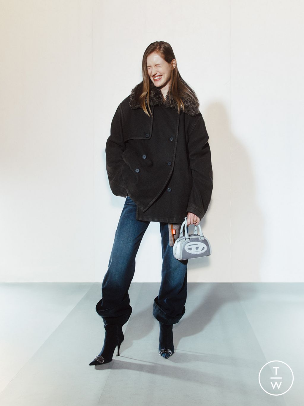 Fashion Week Milan Pre-Fall 2026 look 32 from the DIESEL collection womenswear