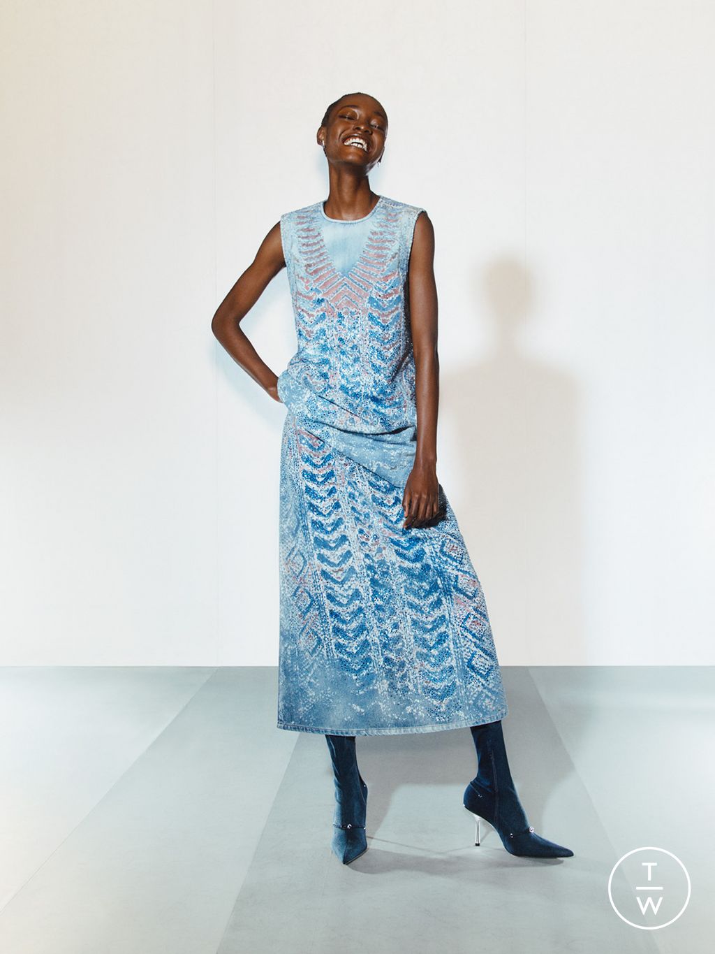 Fashion Week Milan Pre-Fall 2026 look 35 from the DIESEL collection womenswear