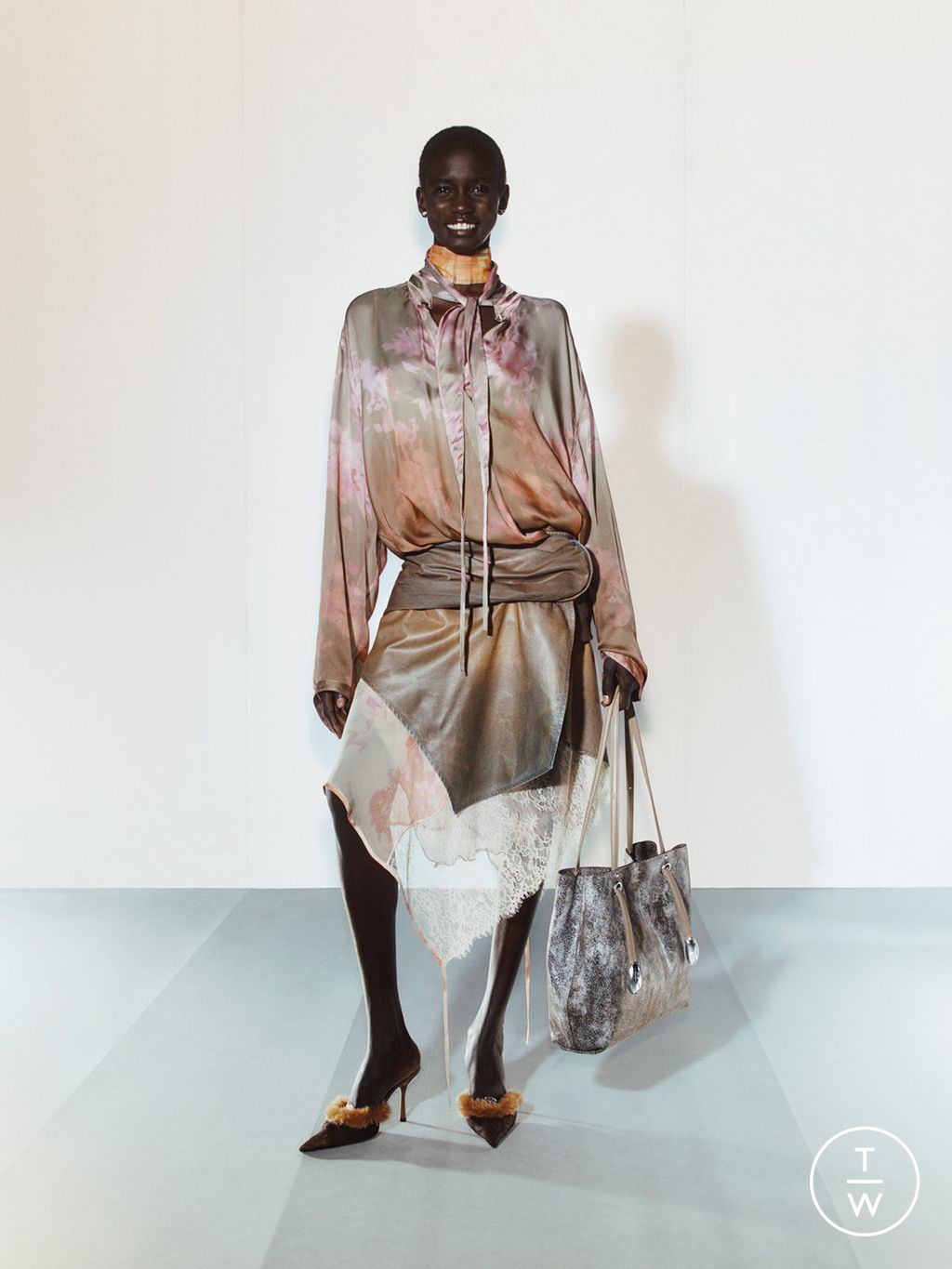 Fashion Week Milan Pre-Fall 2026 look 8 de la collection DIESEL womenswear