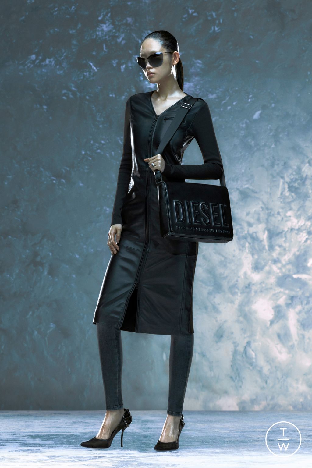 Fashion Week Milan Resort 2025 look 3 from the DIESEL collection womenswear