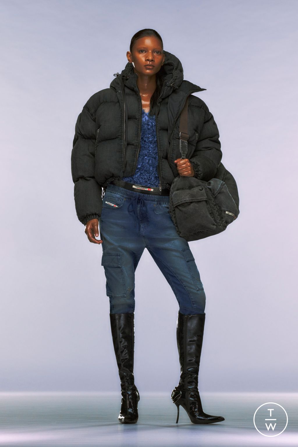 Fashion Week Milan Resort 2025 look 20 from the DIESEL collection womenswear