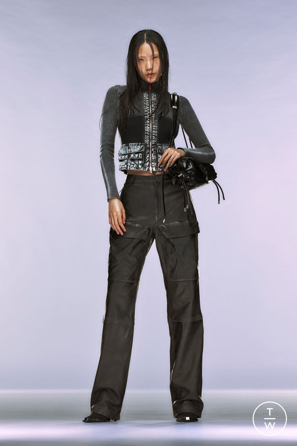 Fashion Week Milan Resort 2025 look 28 from the DIESEL collection 女装